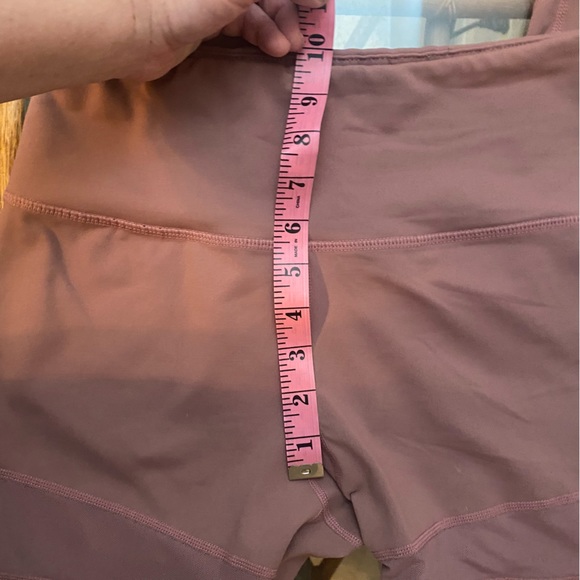 Buff Bunny Pink Anastasia Mauvelous Mesh Panal Side HiRise Activewear Leggings M - Picture 15 of 16